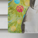 Christmas Tree Boston Terrier House Flag 28x40 Porch Sleeve Pole Decorative Outside Yard Banner Artwork Wall Hanging, Polyester