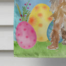 Easter Eggs Yorkie Yorkshire Terrier House Flag 28x40 Porch Sleeve Pole Decorative Outside Yard Banner Artwork Wall Hanging, Polyester