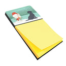 Black Labrador Snowman Christmas Sticky Note Holder CK2047SN- Refiilable Desk Accessory Note Pad