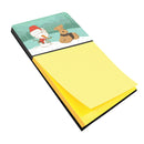 Airedale Terrier Snowman Christmas Sticky Note Holder CK2078SN- Refiilable Desk Accessory Note Pad