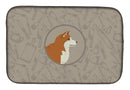 Akita In the Kitchen Dish Drying Mat – Absorbent, Artistic Kitchen Essentials CK2159DDM