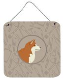 Akita In the Kitchen Wall or Door Hanging Prints CK2159DS66