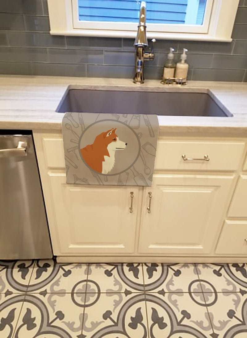 Akita In the Kitchen Kitchen Towel – Artistic Dish Towel for Everyday Use CK2159KTWL