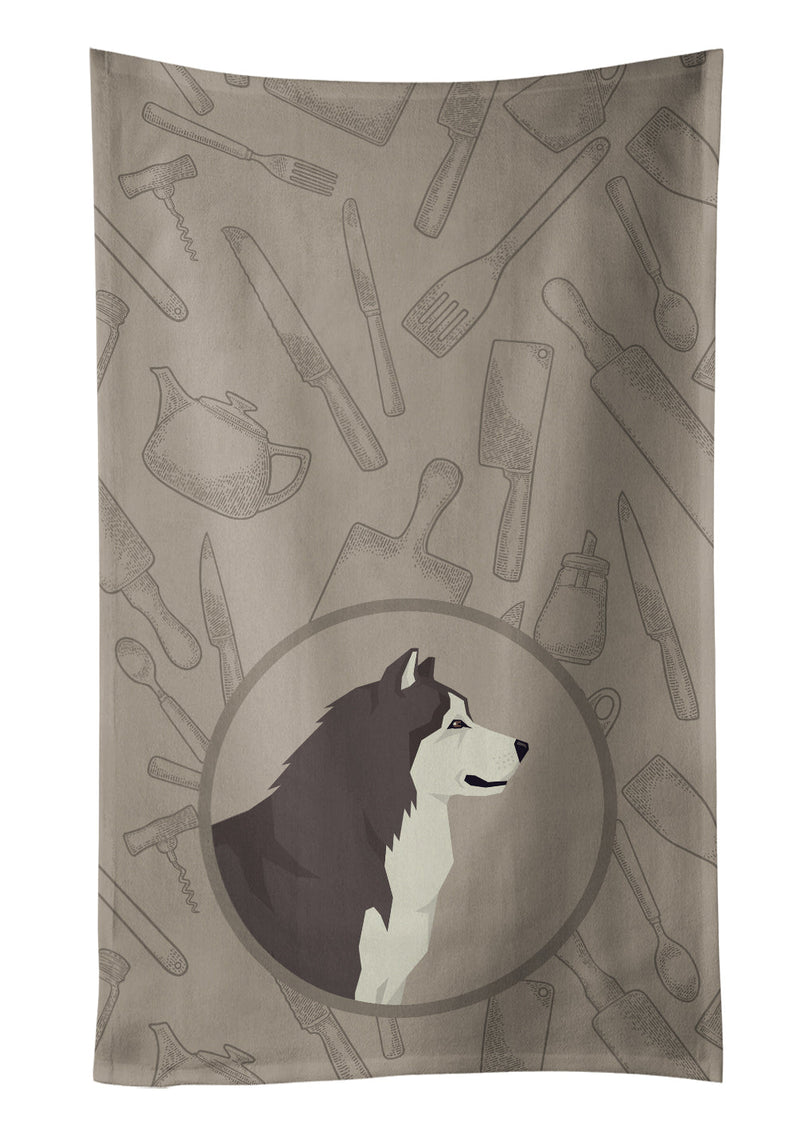 Alaskan Malamute In the Kitchen Kitchen Towel CK2160KTWL