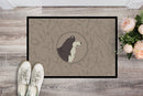 Alaskan Malamute In the Kitchen Doormat - 18x27 Decorative Floor Mat – Indoor/Outdoor Rug with Artistic Flair CK2160MAT