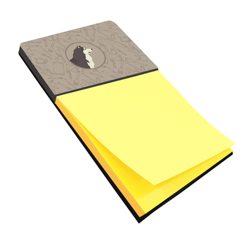 Alaskan Malamute In the Kitchen Sticky Note Holder CK2160SN