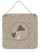 American Hairless Terrier In the Kitchen Wall or Door Hanging Prints CK2161DS66