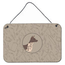 American Hairless Terrier In the Kitchen Wall or Door Hanging Prints CK2161DS812