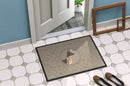 American Hairless Terrier In the Kitchen Doormat - 24x36 Decorative Floor Mat – Indoor/Outdoor Rug with Artistic Flair CK2161JMAT