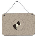 American Staffordshire Terrier In the Kitchen Wall or Door Hanging Prints CK2162DS812