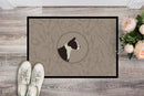 American Staffordshire Terrier In the Kitchen Doormat - 18x27 Decorative Floor Mat – Indoor/Outdoor Rug with Artistic Flair CK2162MAT