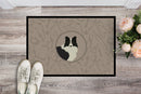 Border Collie In the Kitchen Doormat - 24x36 Decorative Floor Mat – Indoor/Outdoor Rug with Artistic Flair CK2169JMAT