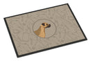 Border Terrier In the Kitchen Doormat - 18x27 Decorative Floor Mat – Indoor/Outdoor Rug with Artistic Flair CK2170MAT