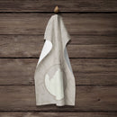 Spitz In the Kitchen Kitchen Towel Velour Plush Front and Cotton Loop Back Machine Washable
