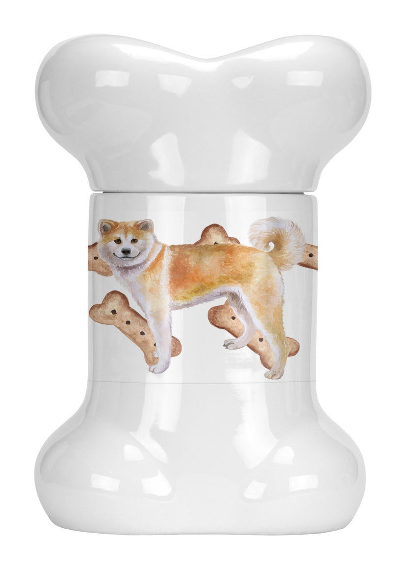 Shiba Inu Bone Shaped Treat Jar CK2258BSTJ