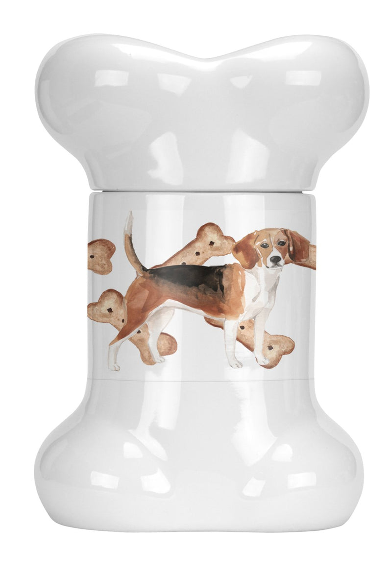 Beagle Bone Shaped Treat Jar CK2341BSTJ