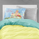 Merry Christmas Irish Wolfhound Standard Pillowcase Lightweight Super Soft Easy Care Decorative Artwork Pillowcase, Standard
