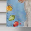 Christmas Lights Blenheim Cavalier Spaniel House Flag 28x40 Porch Sleeve Pole Decorative Outside Yard Banner Artwork Wall Hanging, Polyester
