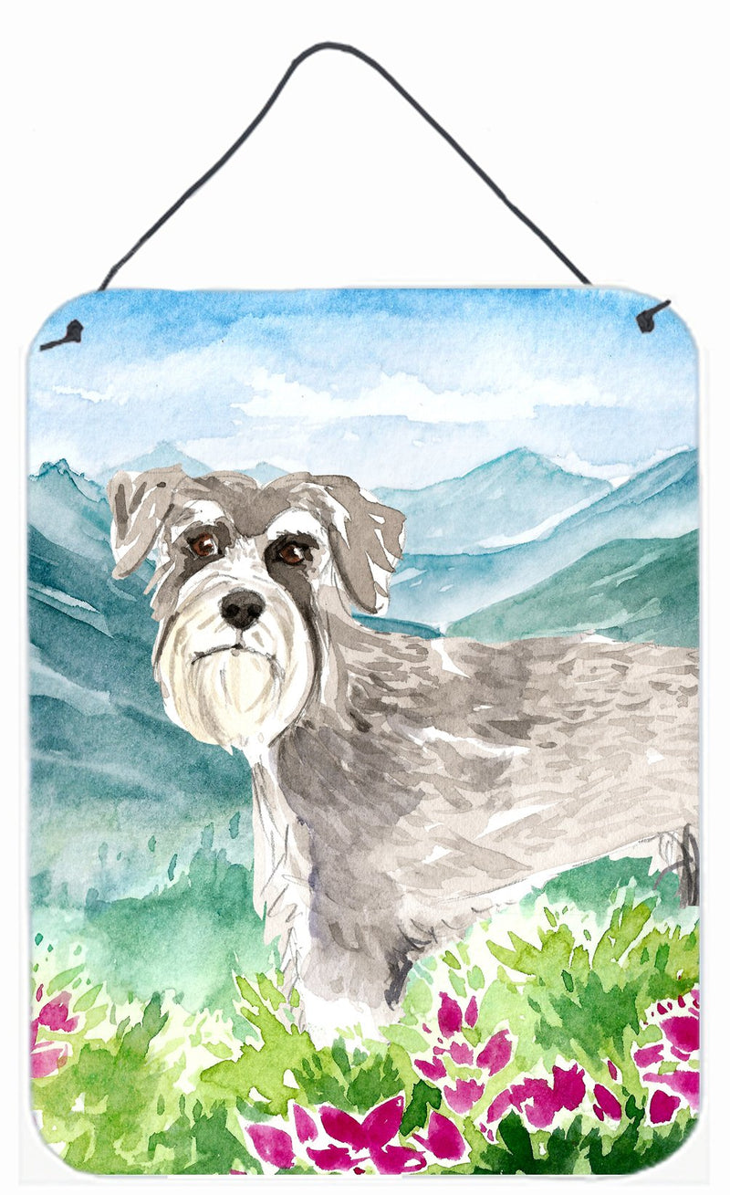 Mountain Flowers Schnauzer