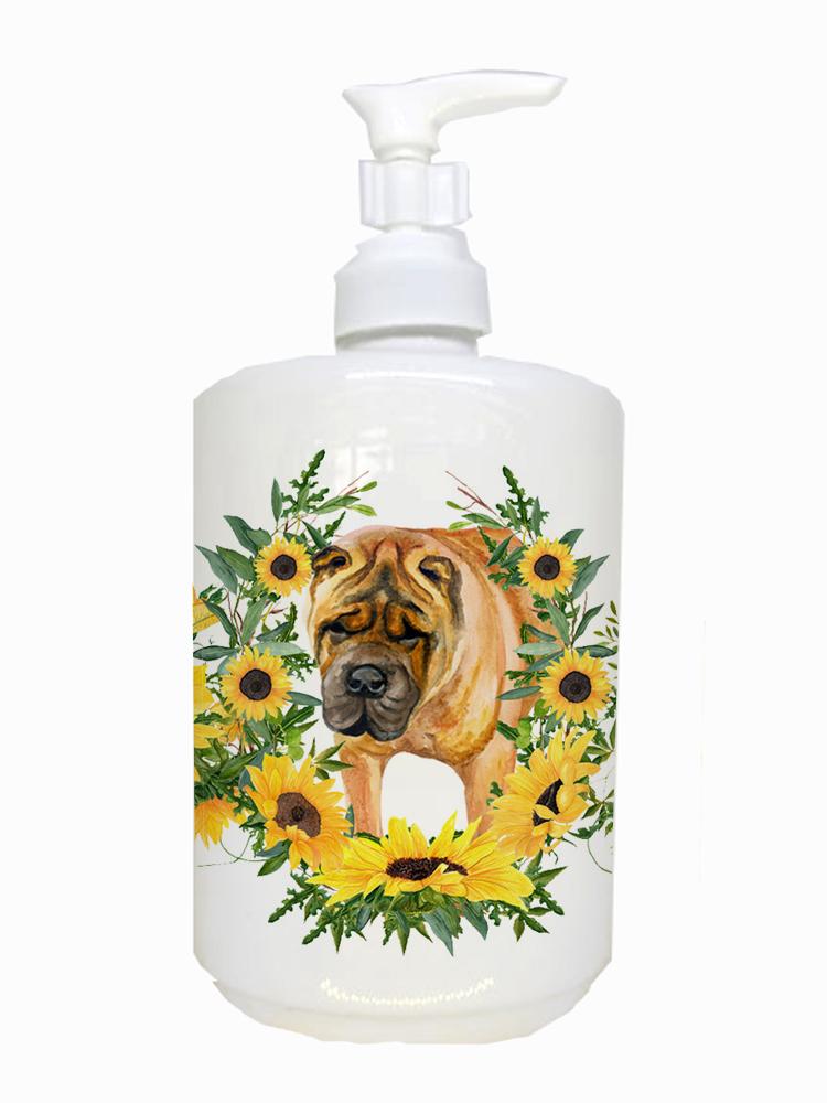 Shar Pei Ceramic Soap Dispenser CK2853SOAP