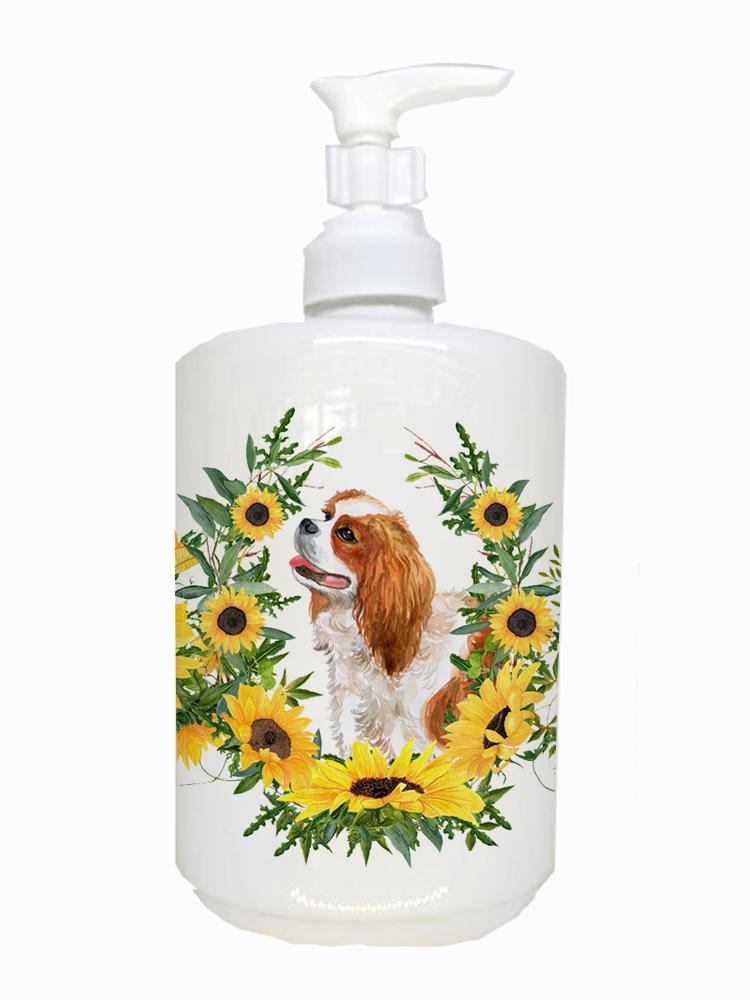Cavalier Spaniel Ceramic Soap Dispenser CK2855SOAP