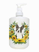 Boston Terrier Ceramic Soap Dispenser CK2984SOAP