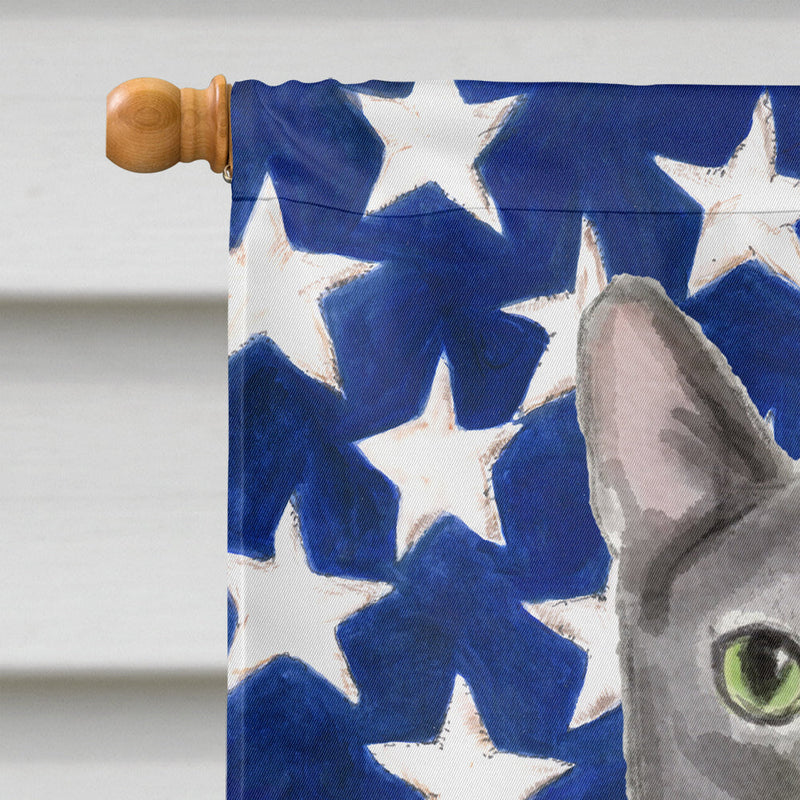 Blue Russian American Flag Flag Canvas House Size CK3031CHF