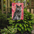 British Shorthair Cat Love Garden Flag - Outdoor Decorative Yard Flag CK3048GF
