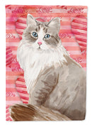Siberian Cat Love Garden Flag - Outdoor Decorative Yard Flag CK3055GF