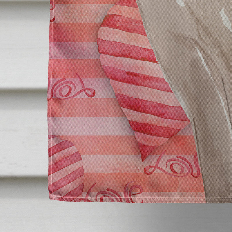 Tonkinese Cat Love Flag Canvas House Size CK3056CHF
