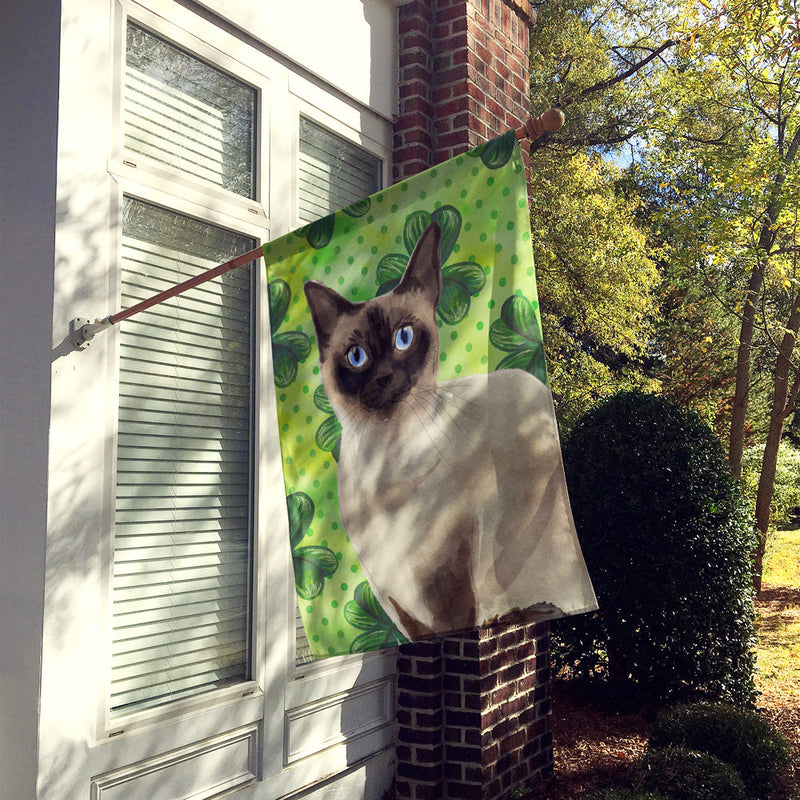 Siamese Shamrock Flag Canvas House Size CK3069CHF