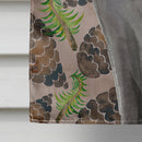 Blue Russian Pine Cones Flag Canvas House Size CK3091CHF