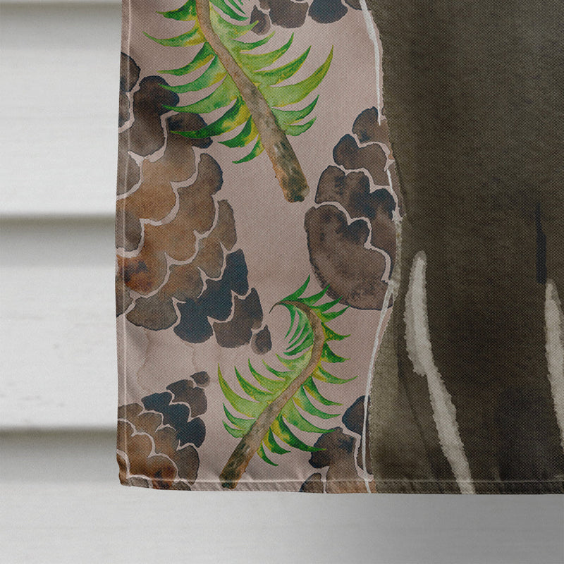 Bombay Pine Cones Flag Canvas House Size CK3092CHF