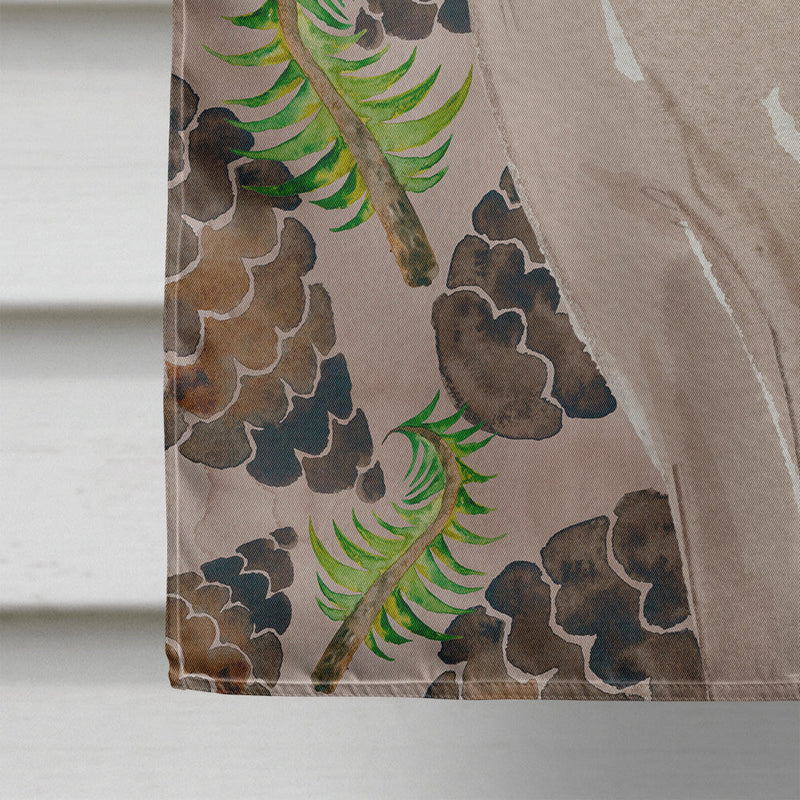 Tonkinese Pine Cones Flag Canvas House Size CK3101CHF