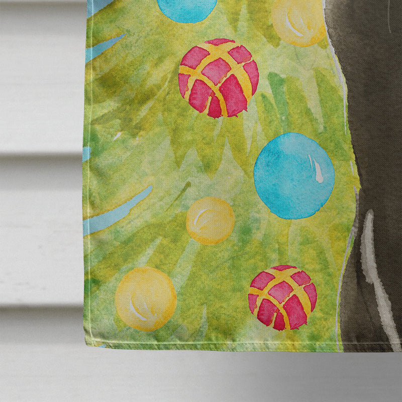 Bombay Christmas Presents Flag Canvas House Size CK3122CHF