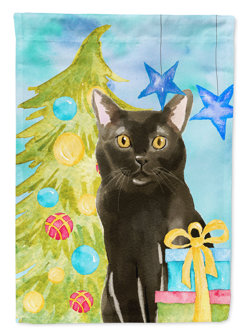 Bombay Christmas Presents Flag Canvas House Size CK3122CHF