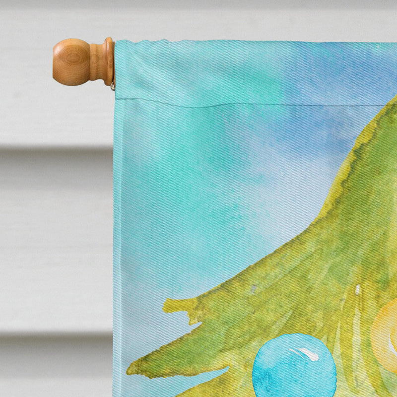 Siberian Christmas Presents Flag Canvas House Size CK3130CHF