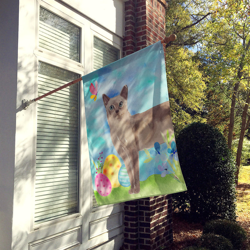 Tonkinese Easter Eggs Flag Canvas House Size CK3146CHF