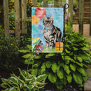 American Shorthair Happy Birthday Garden Flag - Outdoor Decorative Yard Flag CK3164GF