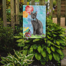 Blue Russian Happy Birthday Garden Flag - Outdoor Decorative Yard Flag CK3166GF