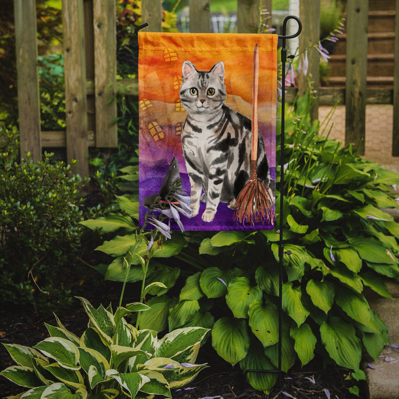American Shorthair Halloween Garden Flag - Outdoor Decorative Yard Flag CK3179GF