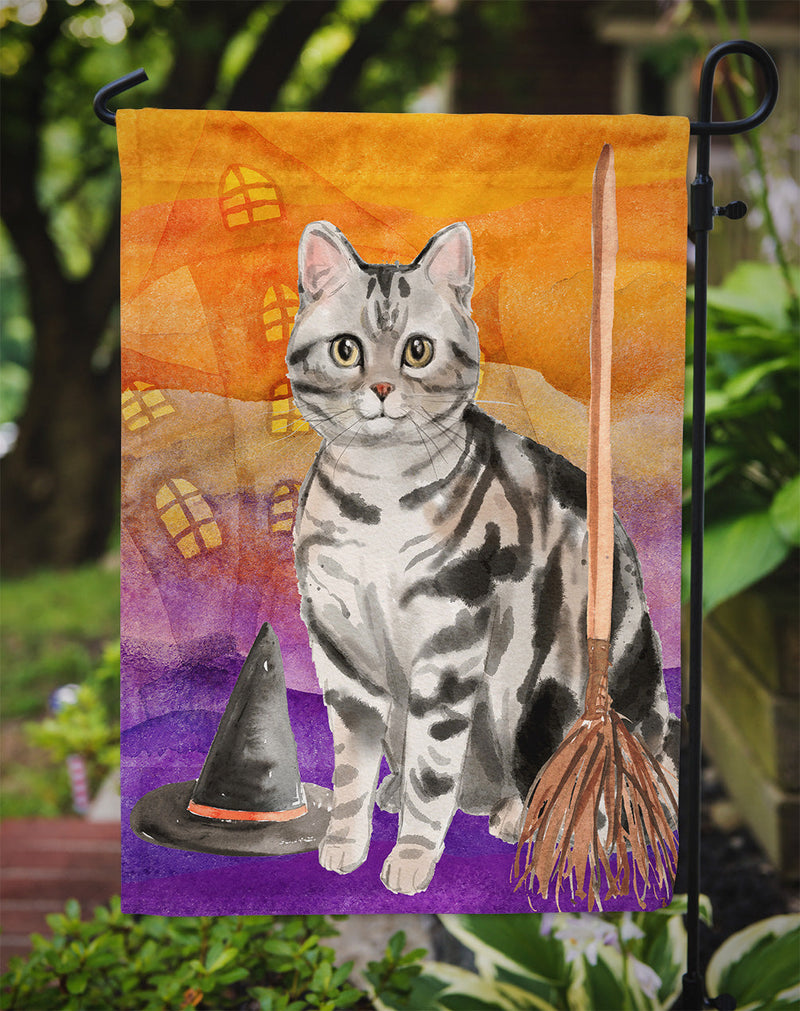 American Shorthair Halloween Flag Garden Size CK3179GF