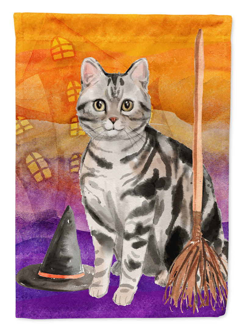 American Shorthair Halloween Garden Flag - Outdoor Decorative Yard Flag CK3179GF