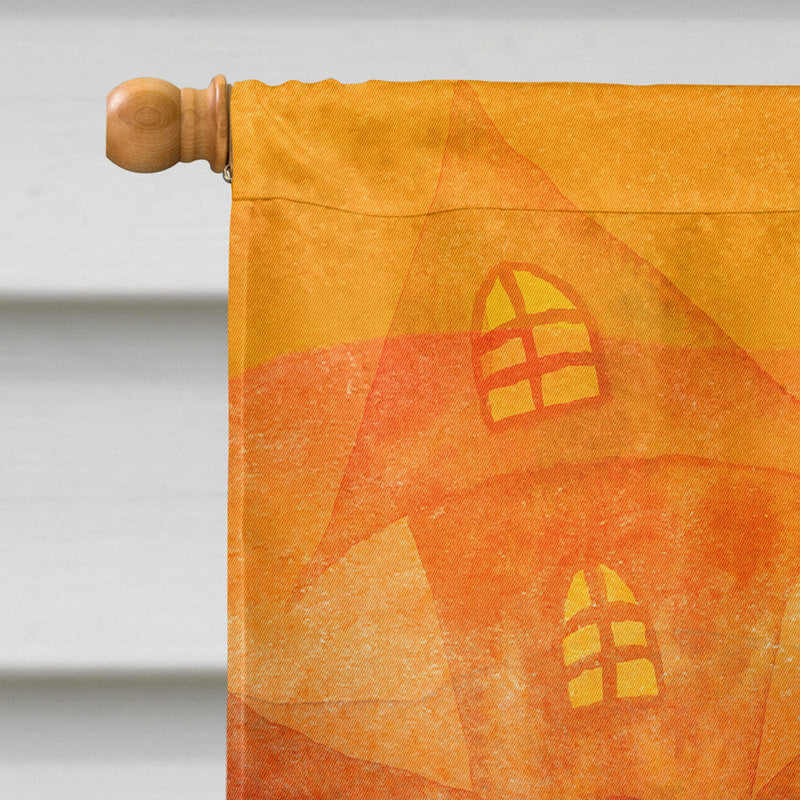 Hallween Champagne Cockapoo Flag Canvas House Size CK3209CHF