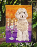 Hallween Champagne Cockapoo Garden Flag - Outdoor Decorative Yard Flag CK3209GF