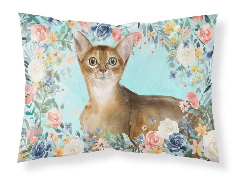 Abyssinian Spring Flowers Fabric Standard Pillowcase CK3386PILLOWCASE