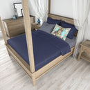 American Shorthair Brown Tabby Spring Flowers  Standard Pillowcase – Artistic Decorative Front, White Back CK3387PILLOWCASE