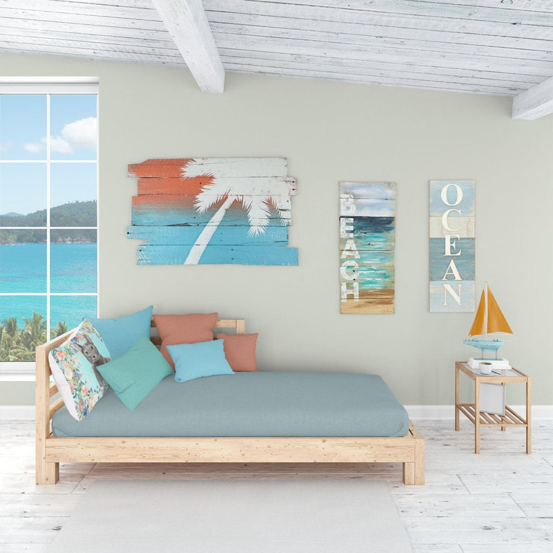 Blue Russian Spring Flowers  Standard Pillowcase – Artistic Decorative Front, White Back CK3390PILLOWCASE