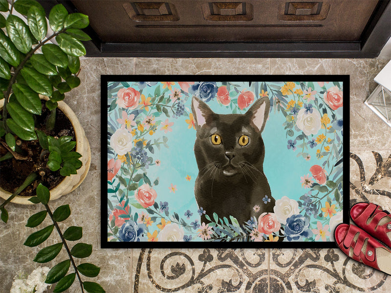 Bombay Spring Flowers Doormat - 24x36 Decorative Floor Mat – Indoor/Outdoor Rug with Artistic Flair CK3391JMAT