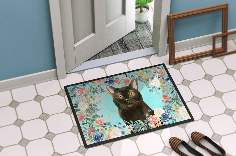 Bombay Spring Flowers Doormat - 18x27 Decorative Floor Mat – Indoor/Outdoor Rug with Artistic Flair CK3391MAT